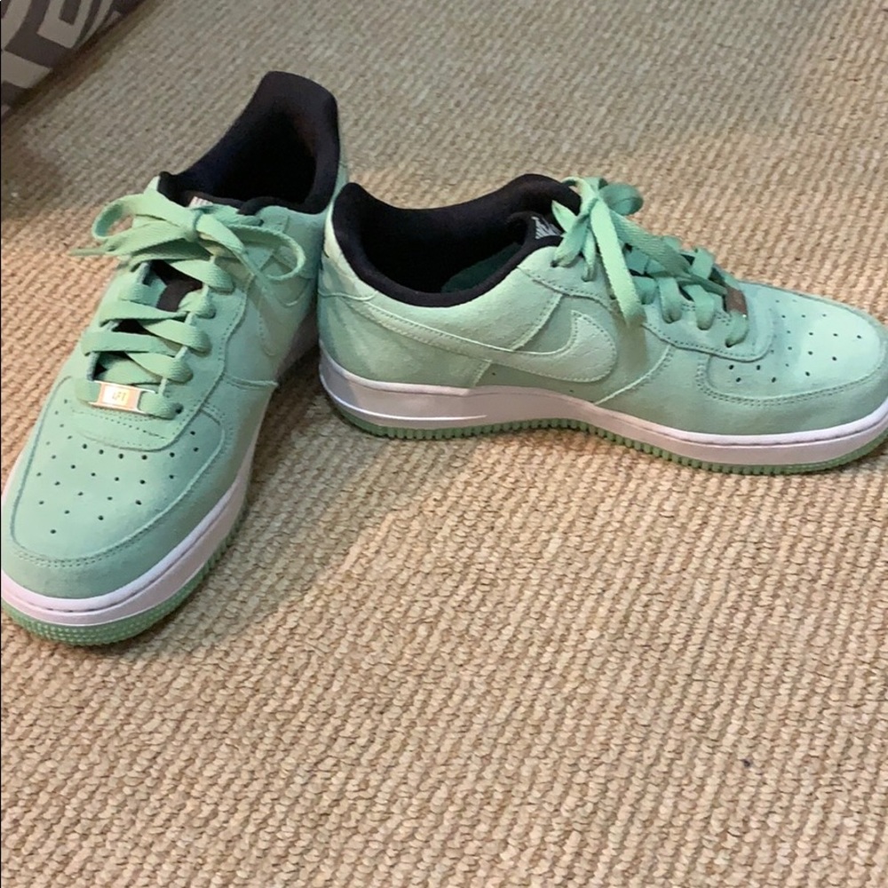 Nike Air Force Ones - Mint Green - 7.5